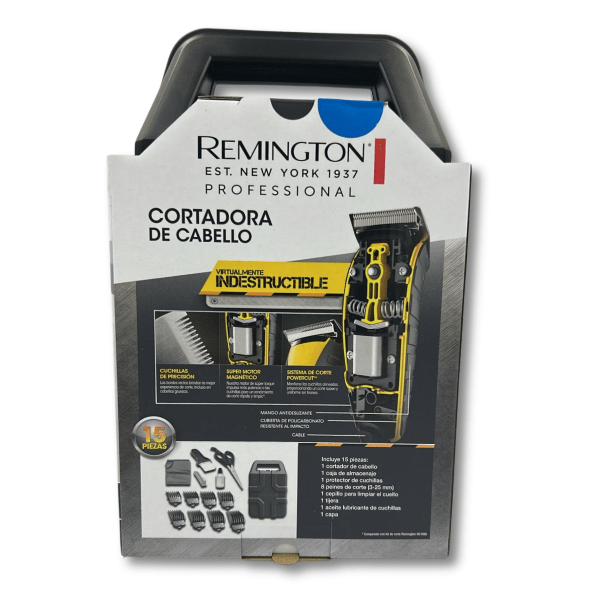 Cortadora de pelo Remington Indestructible 15 piezas HC58502