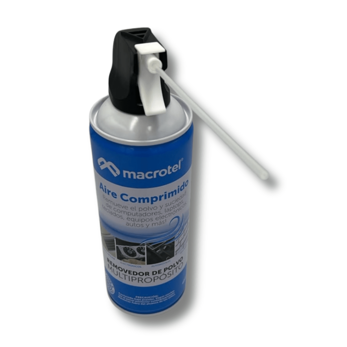 Aire Comprimido Macrotel 400ml para Limpieza de Equipos Electrónicos y PC2