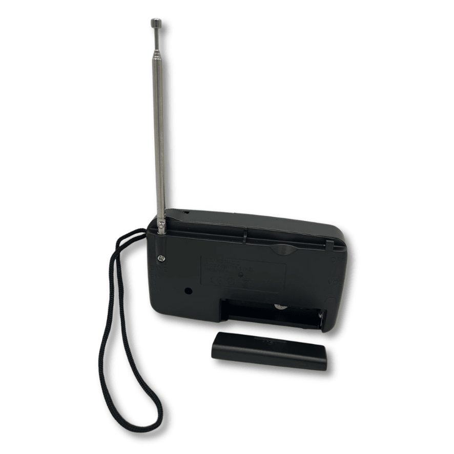 Radio Portátil de Emergencia IRM3178 a Pilas AM/FM Compacta2