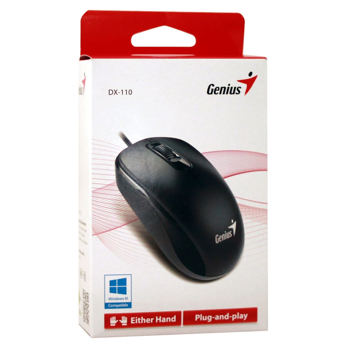 Mouse Genius DX-110 USB Óptico 1000 DPI con Cable para PC y Mac3