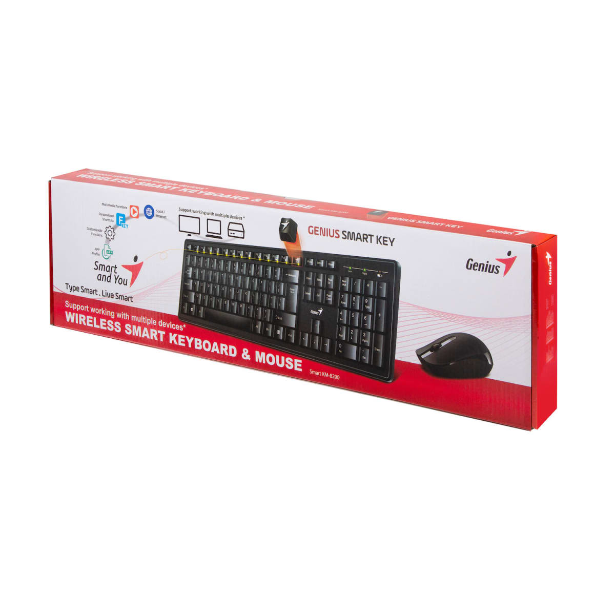 Kit Mouse + tec inalambrico Genius KM81002