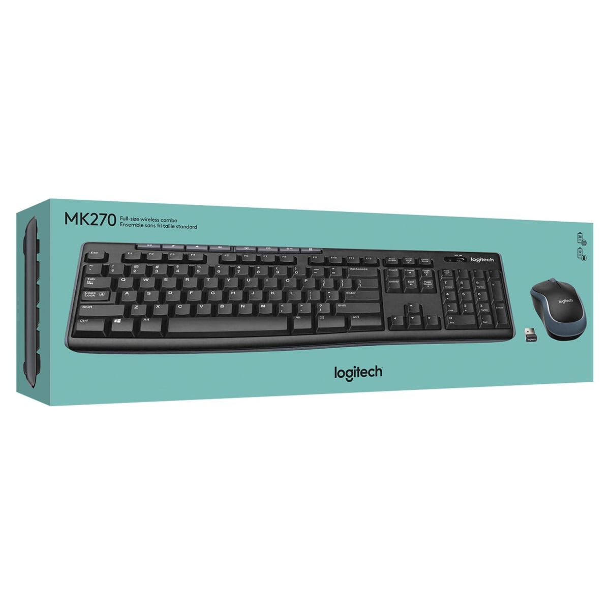 Kit Mouse + teclado inalambrico Logitech MK2702