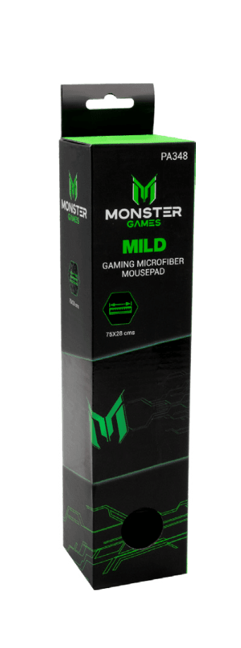 Mouse Pad Mild Microfibra 75x28cm Monster2