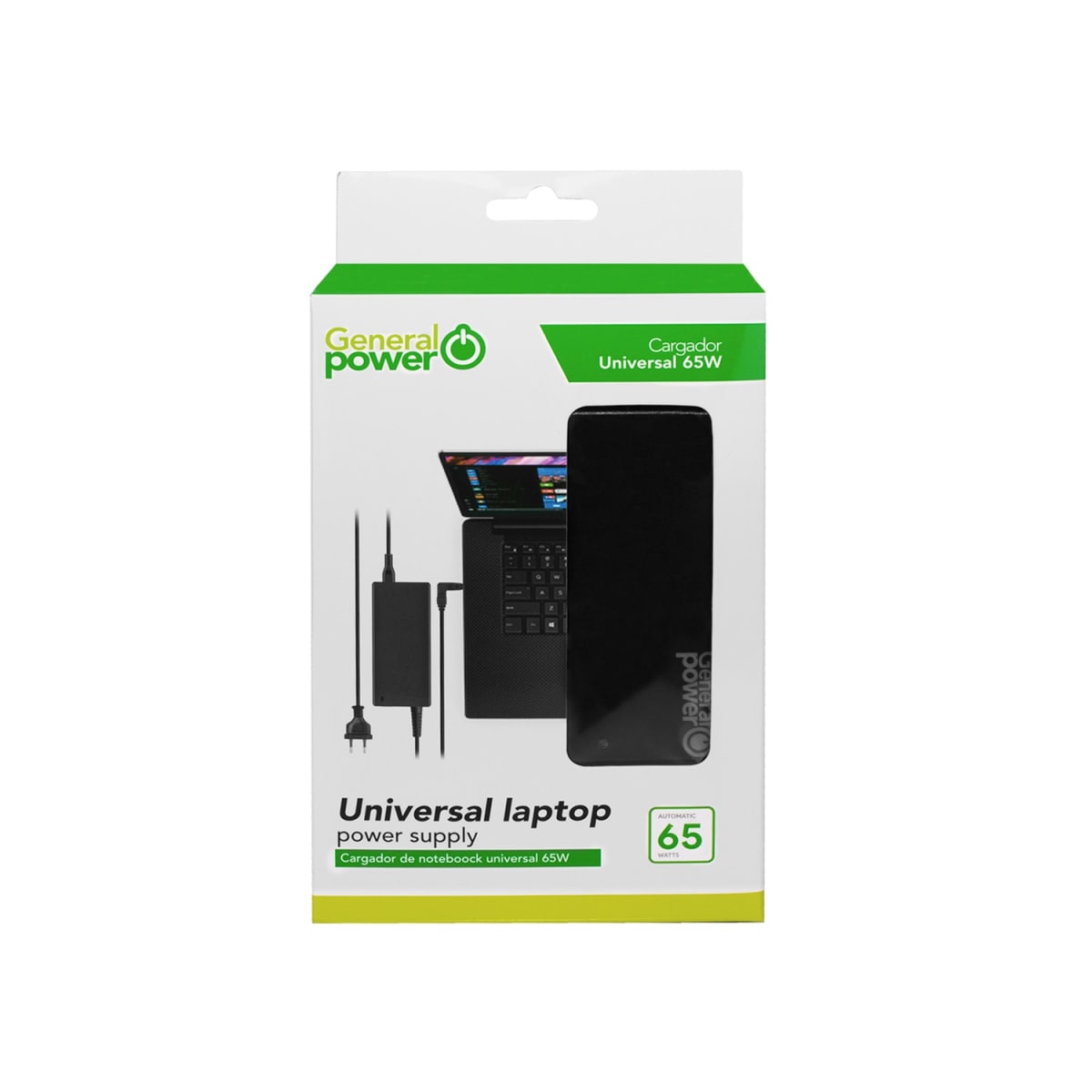 Cargador Notebook Universal automatico 65W2