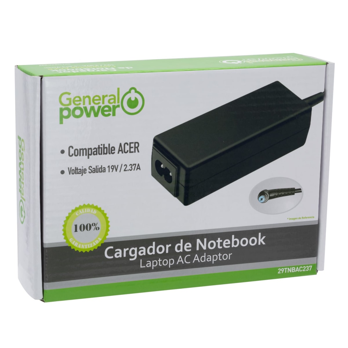 Cargador Notebook Acer 2,37A BAC2372