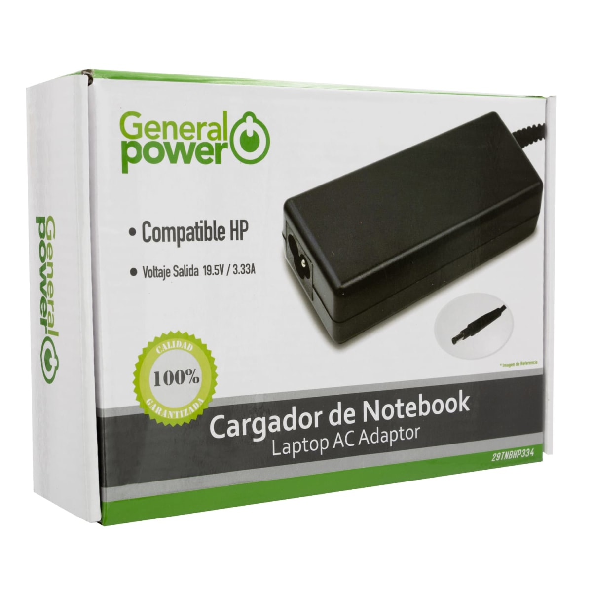 Cargador Notebook HP 19,5V 3,33A BHP3342