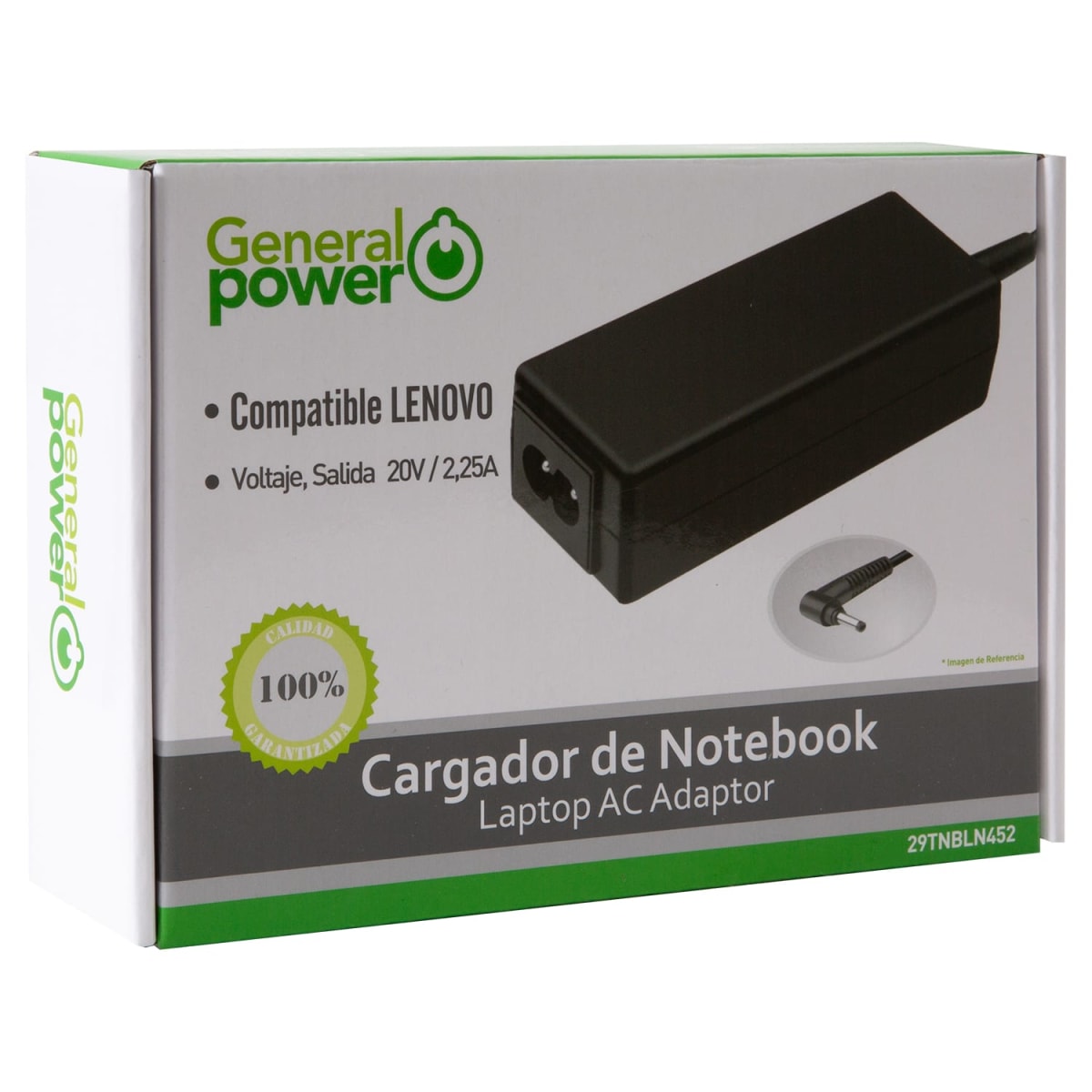 Cargador Notebook Lenovo 2,25A BLN4522