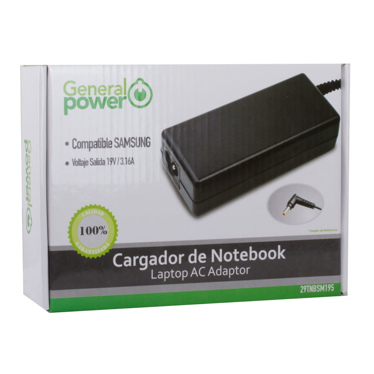 Cargador Notebook Samsung 19v 3,16 SM1953