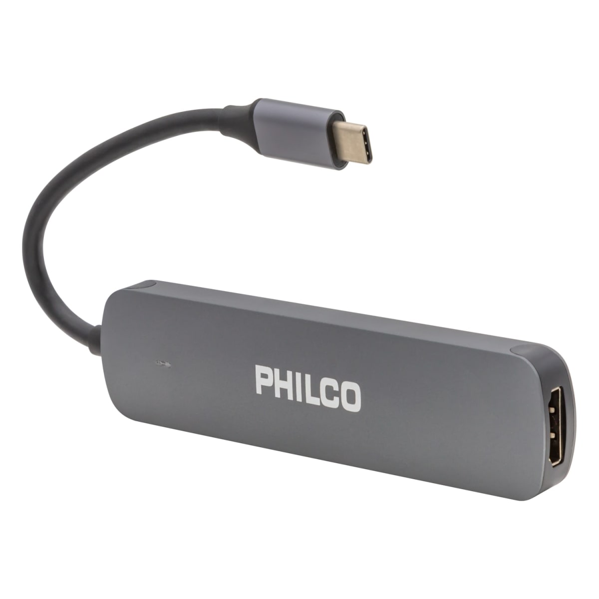 Adaptador Hub Tipo C a HDMI + Tipo C + SD + USB 6 en 1 Philco B421792