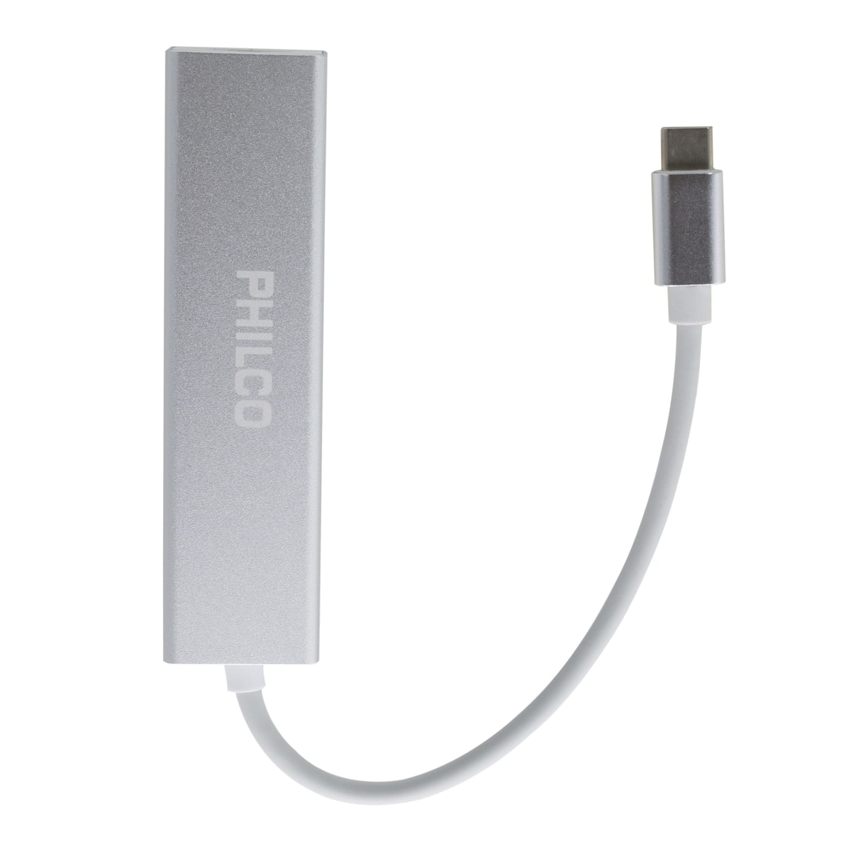Hub Tipo C a 3USB + Ethernet RJ45 Philco B421804