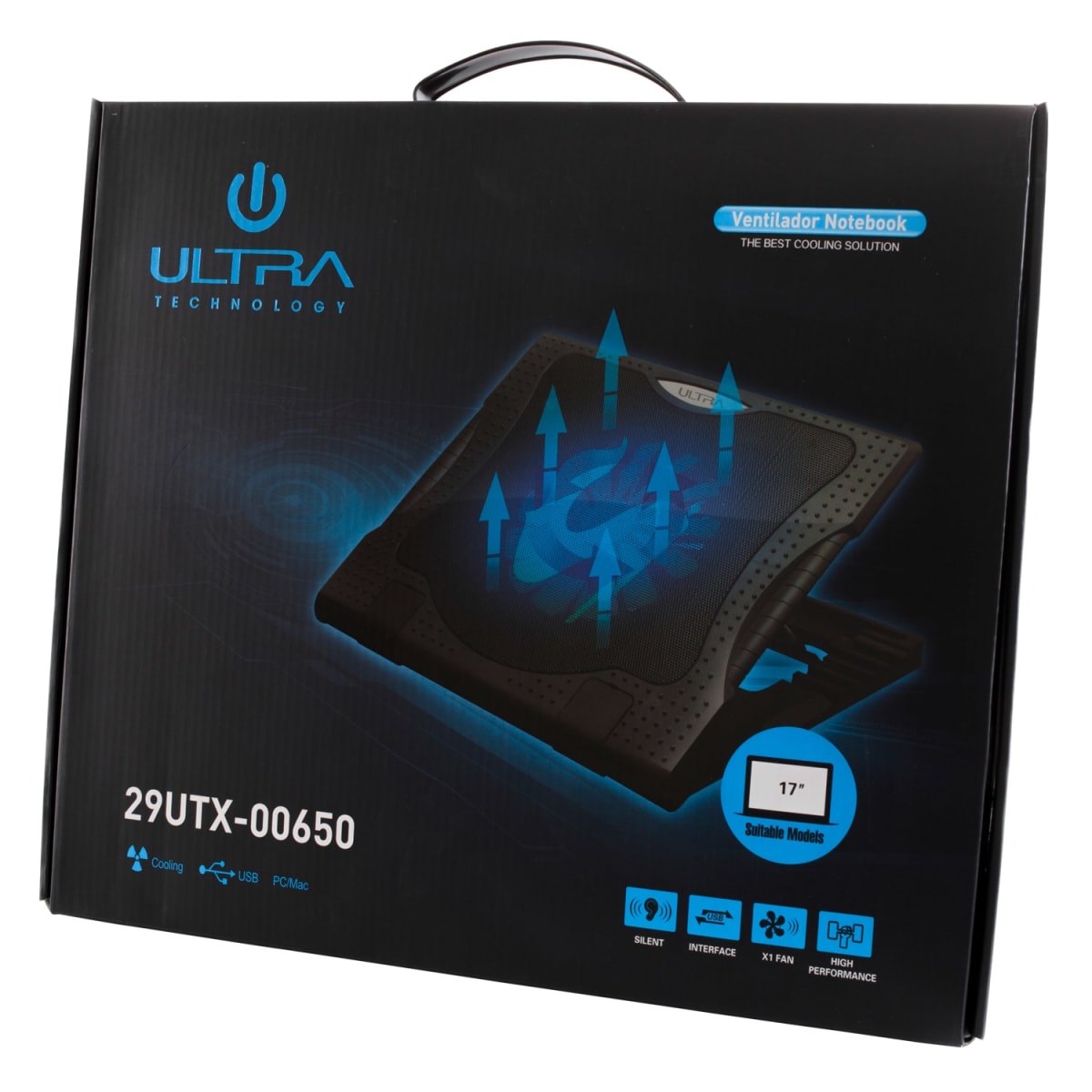 Ventilador para notebook Ultra X6501