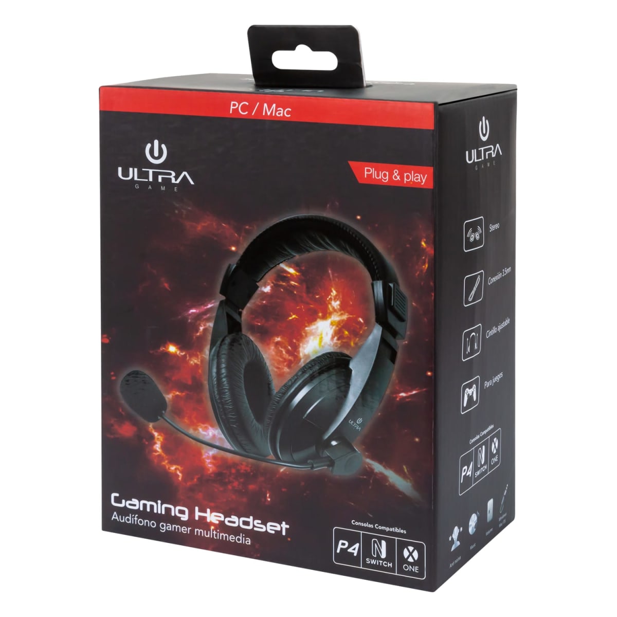 Audífono Ultra Gamer play UP5502