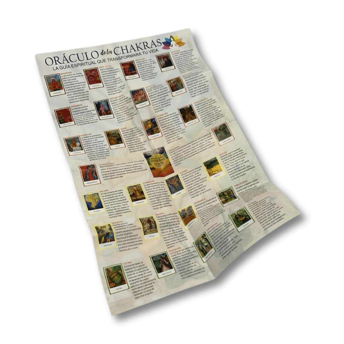 Tarot simple Oráculo de los Chakras3