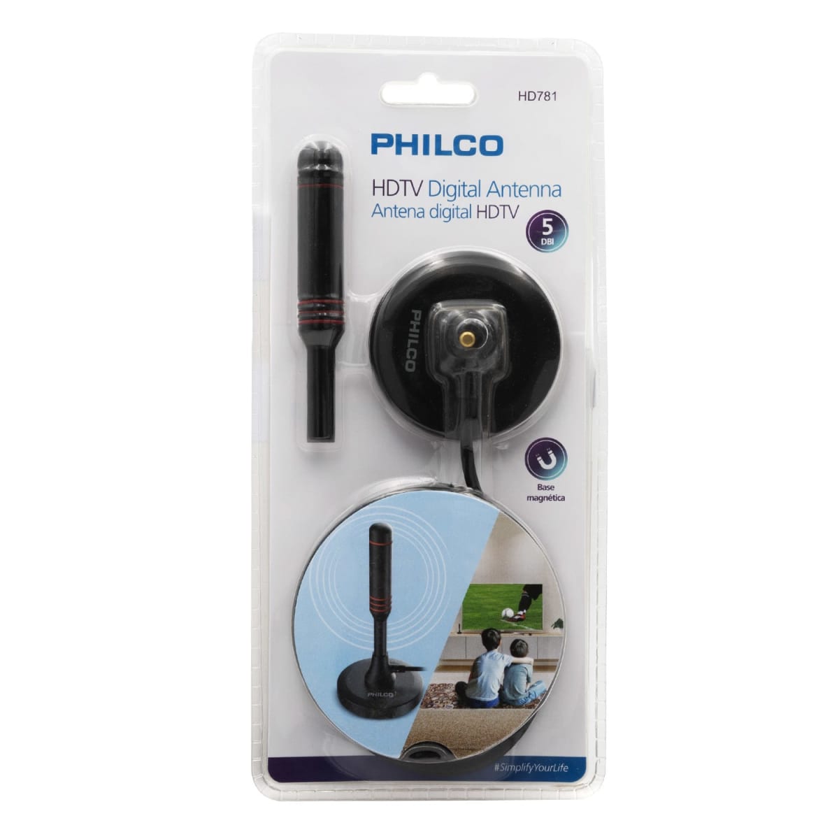 Antena Digital Mini HD781 Philco1