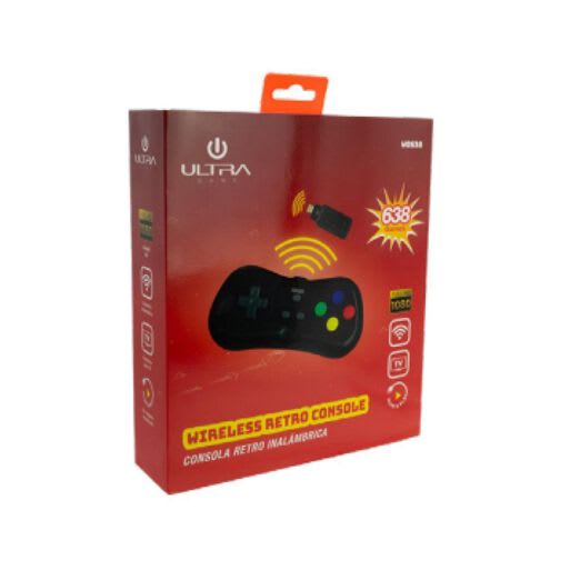 Consola Retro Inalámbrica HDMI 638 Juegos W06381