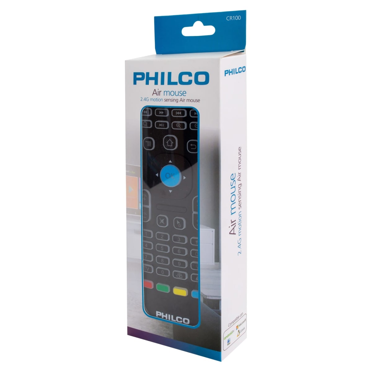 Teclado Smart TV Philco Air mouse CR1002