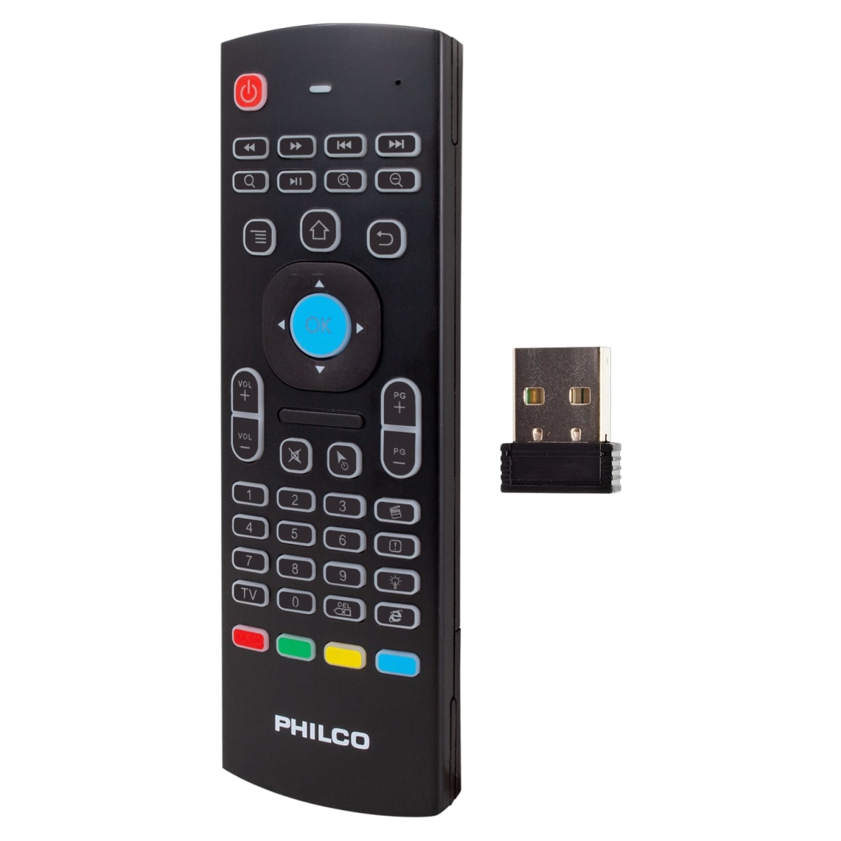 Teclado Smart TV Philco Air mouse CR1001
