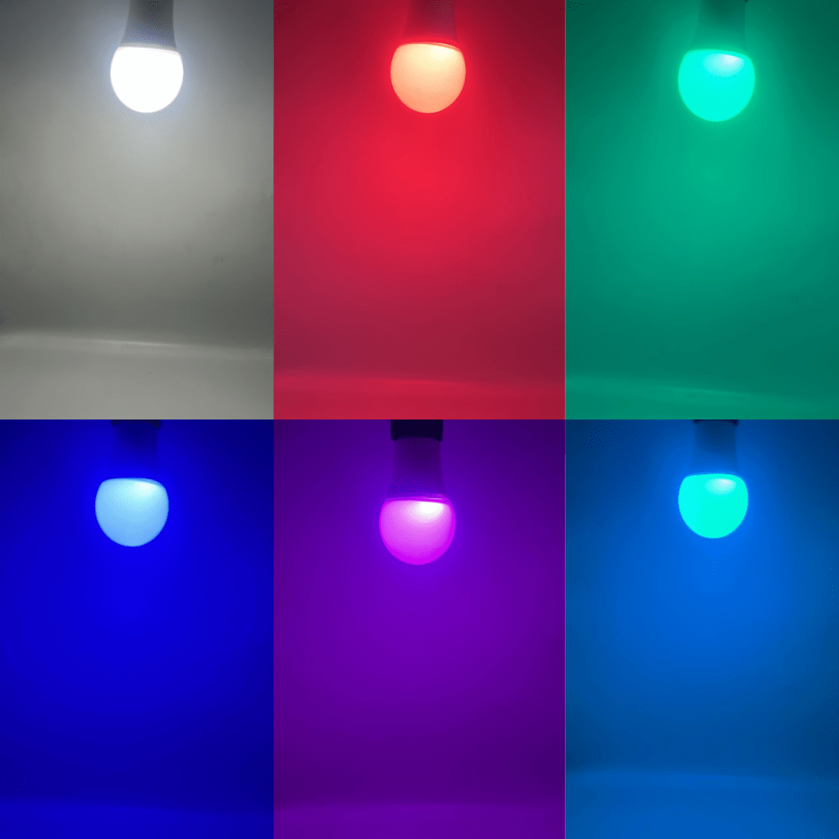 Ampolleta Led colores a control remoto 5W2