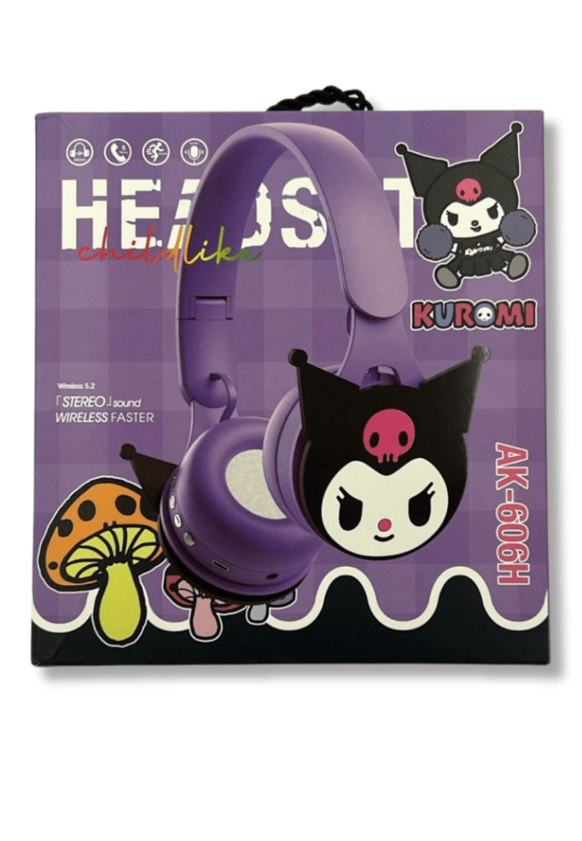 Fono Infantil Bluetooth Kuromi AK606H2