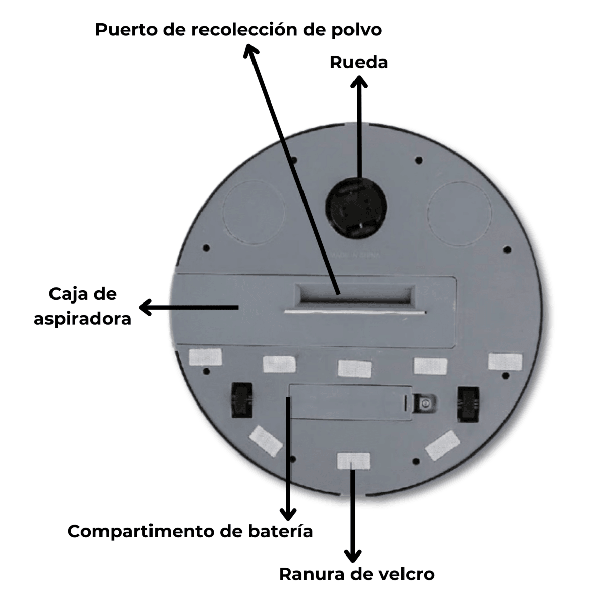 Pequeña Barredora Robot MY7129 Baihuo City3