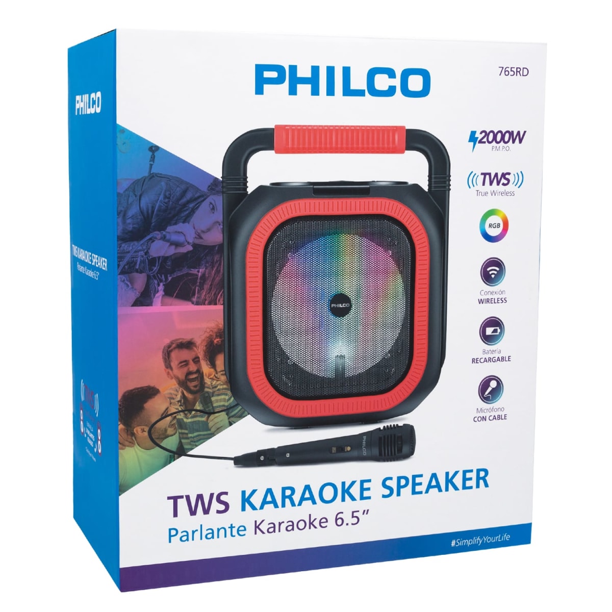 Parlante Karaoke Philco PLC7653
