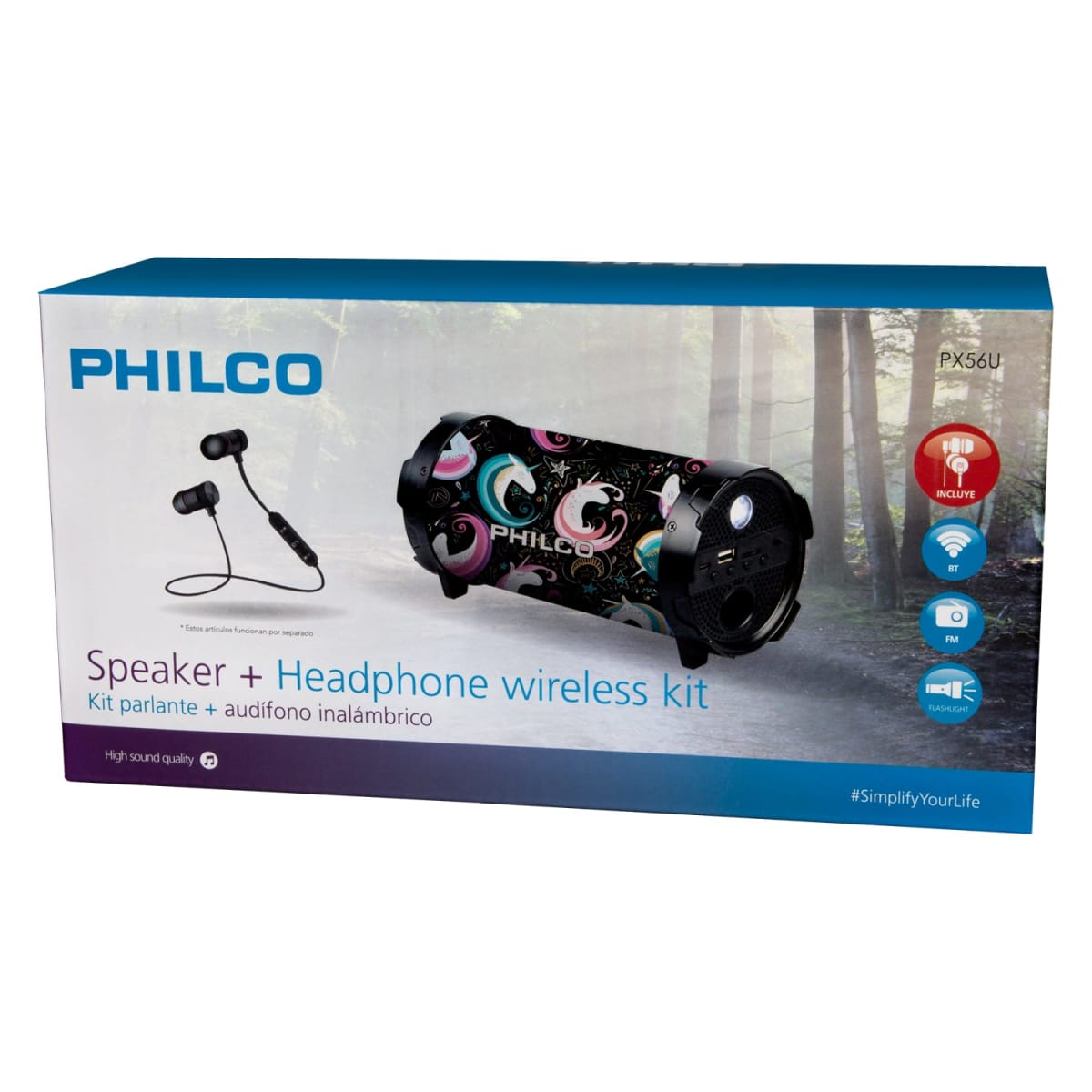 Parlante Bazuka Philco BT PX565