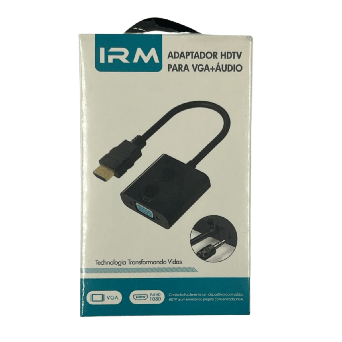 Conversor VGA a HDMI + audio IRM1971