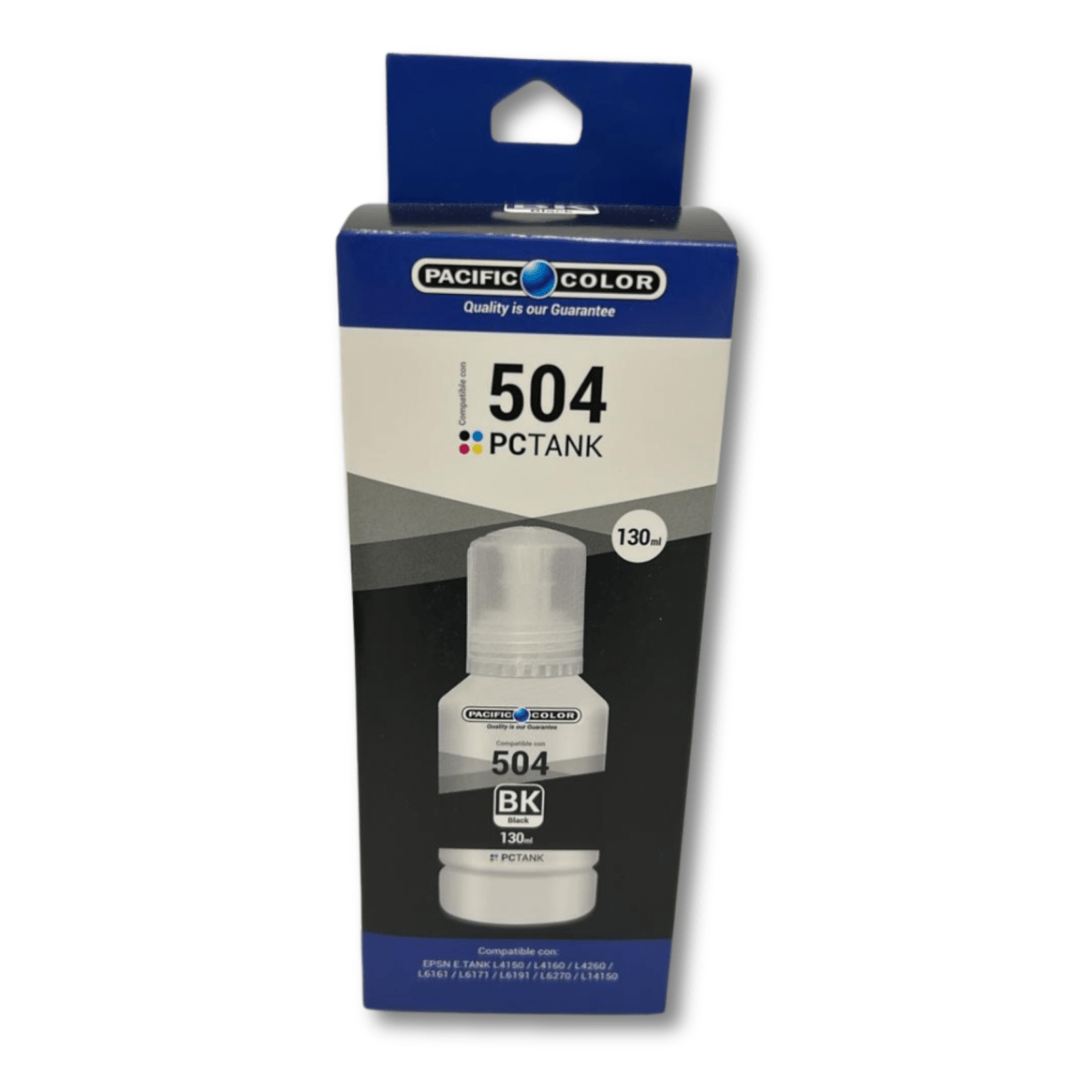 Tinta 130ml Black Pacific Color Compatible EPSON 504 ECOTANK1