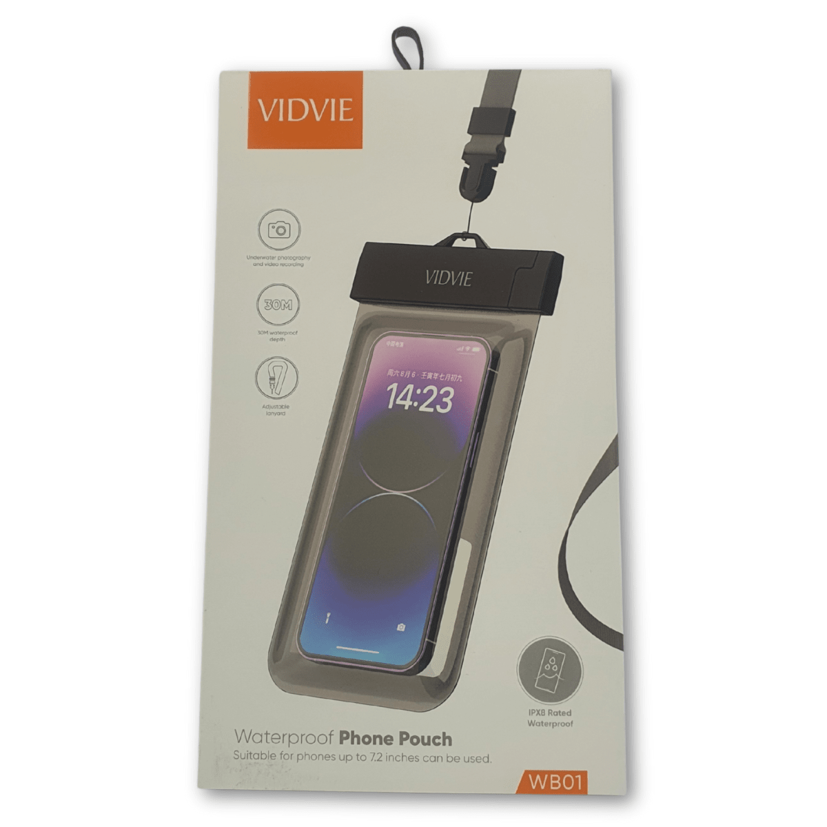 Funda impermeable para teléfono movil Vidvie  IRM512141