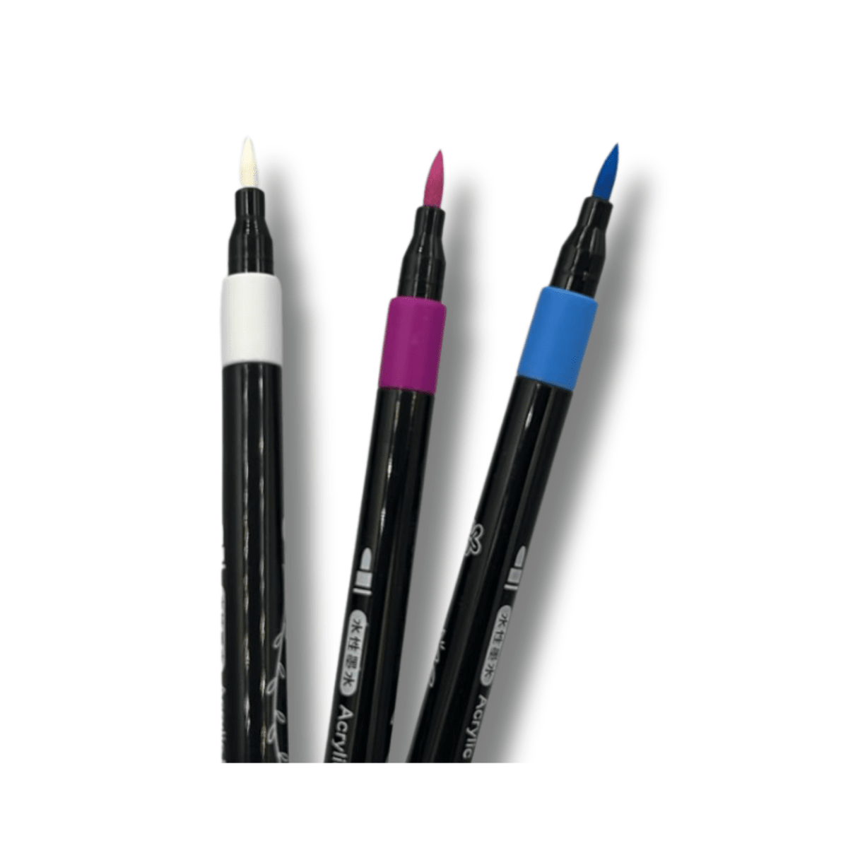 Set 12 Lapices Acrílicos Maleta Negra3