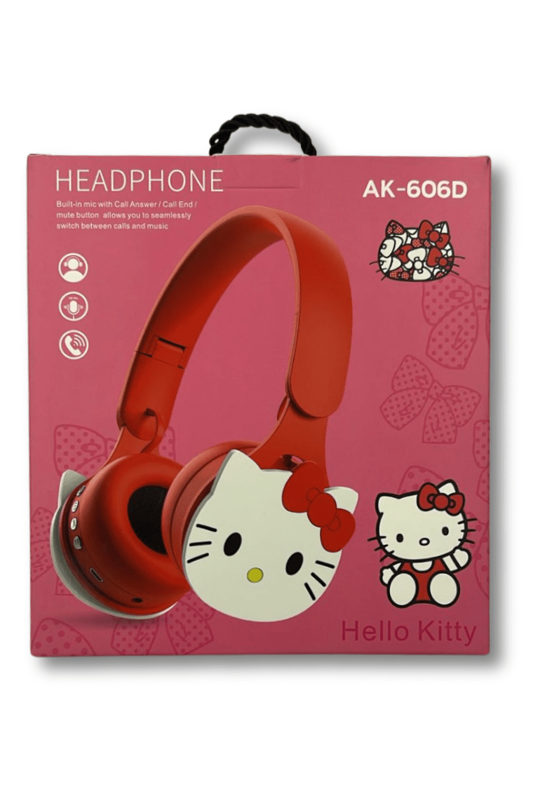 Fono Infantil Bluetooth Hello Kitty AK606D2