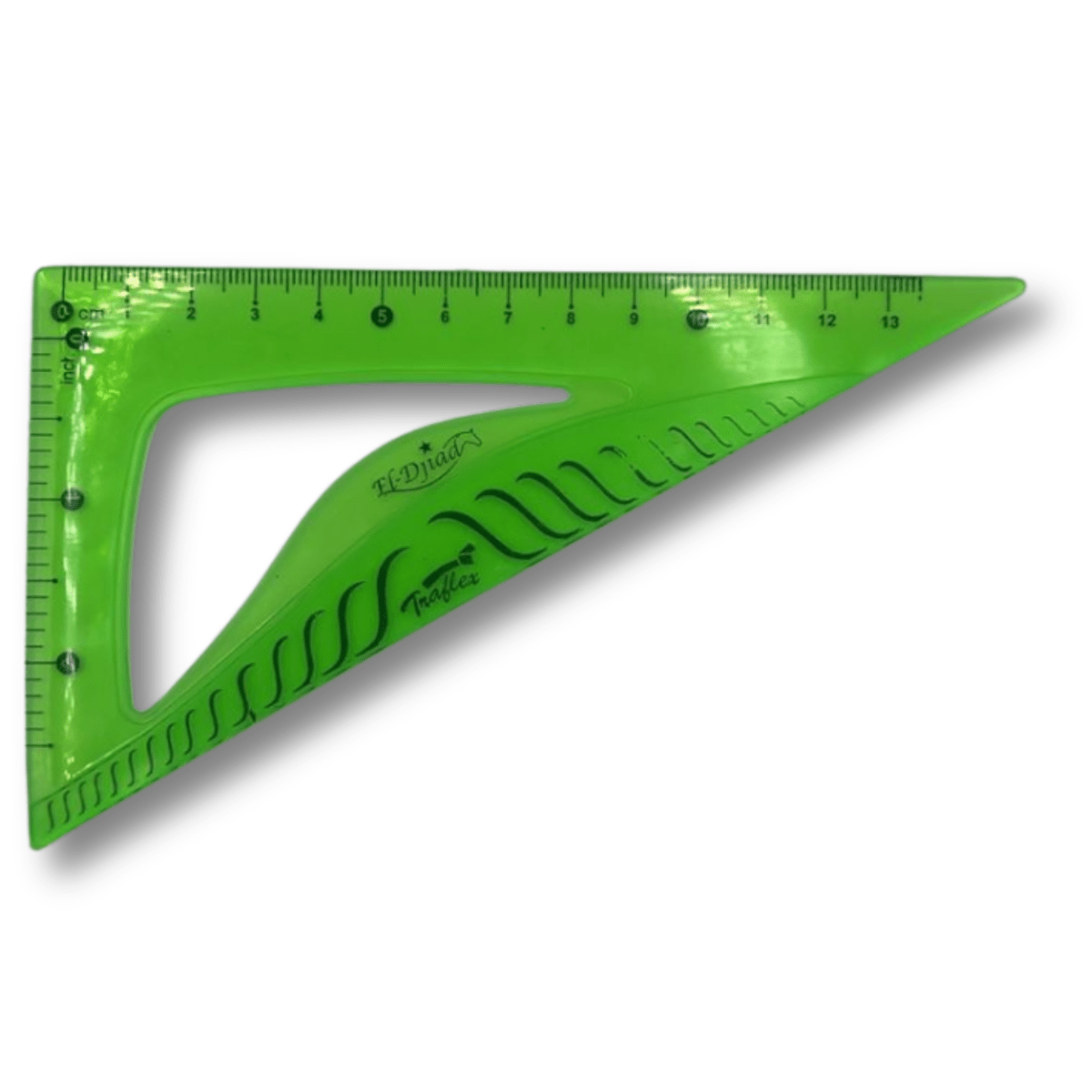 Set Escolar Regla + Transportador + Escuadra FLEXIBLE3