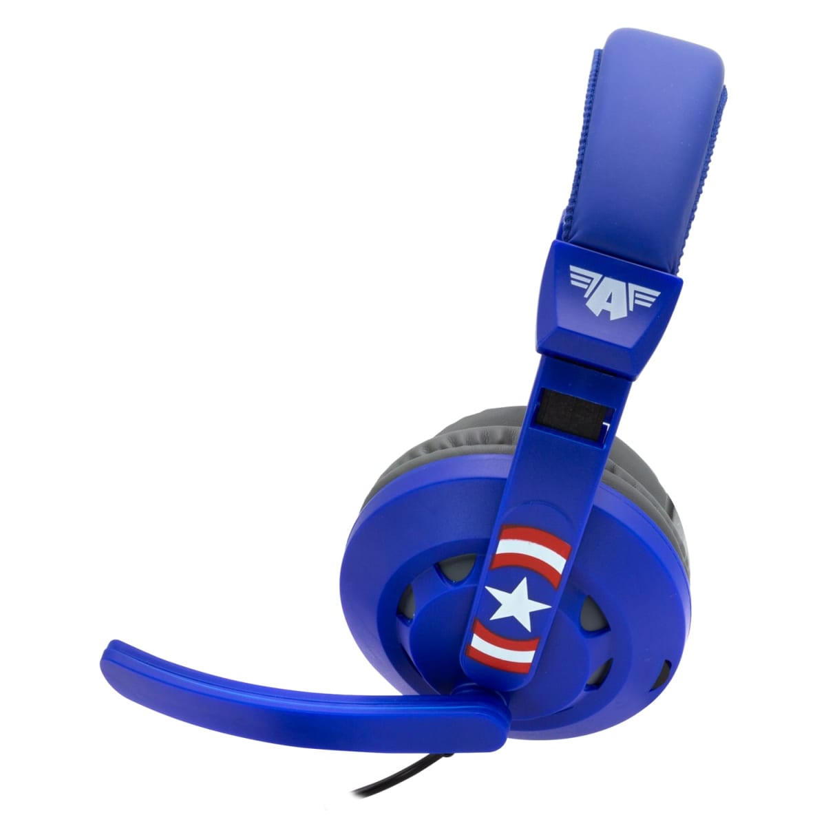 Kit Gamer Marvel Capitan America (audifonos+mouse+teclado)2