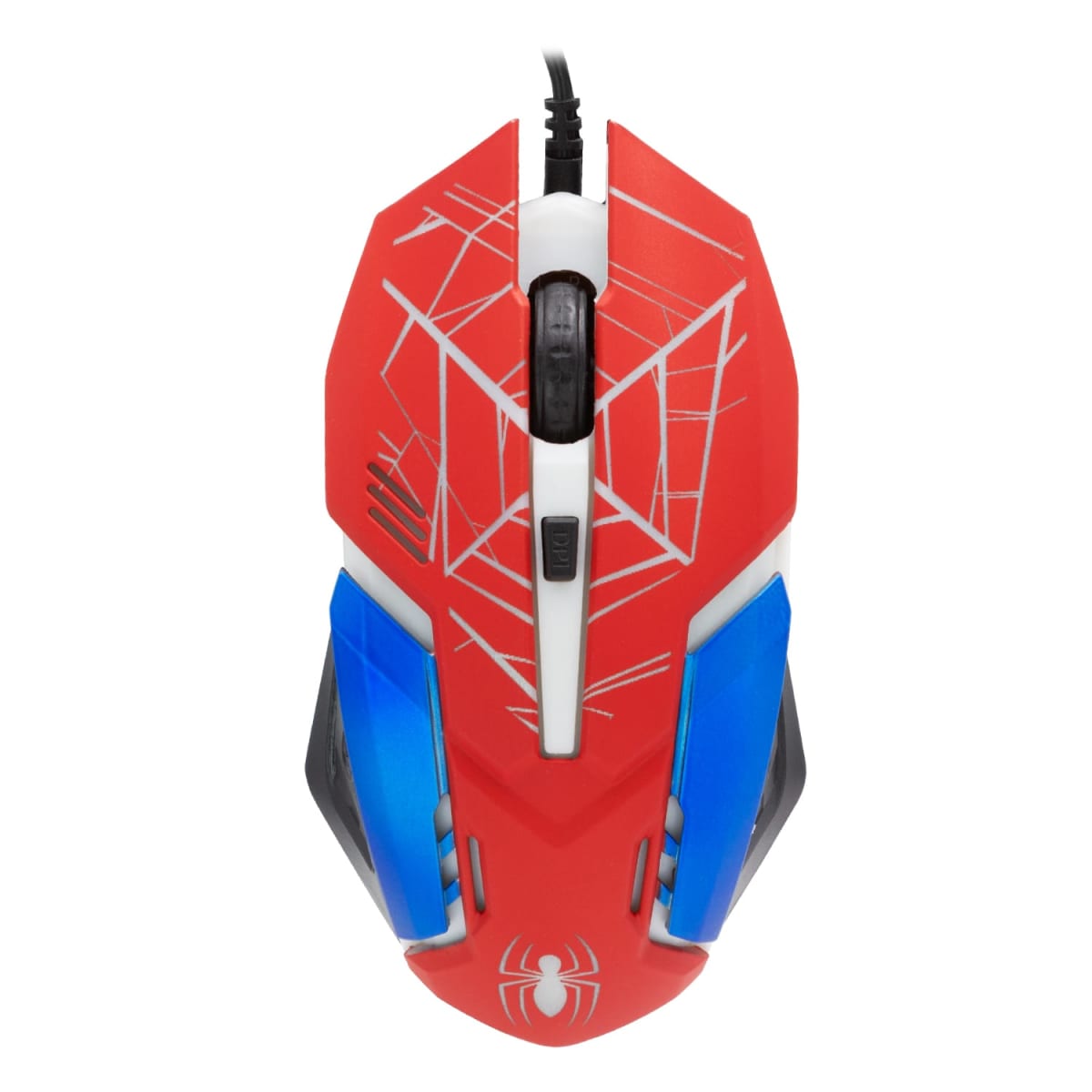 Kit Gamer Marvel Spiderman (audifonos+mouse+teclado)8