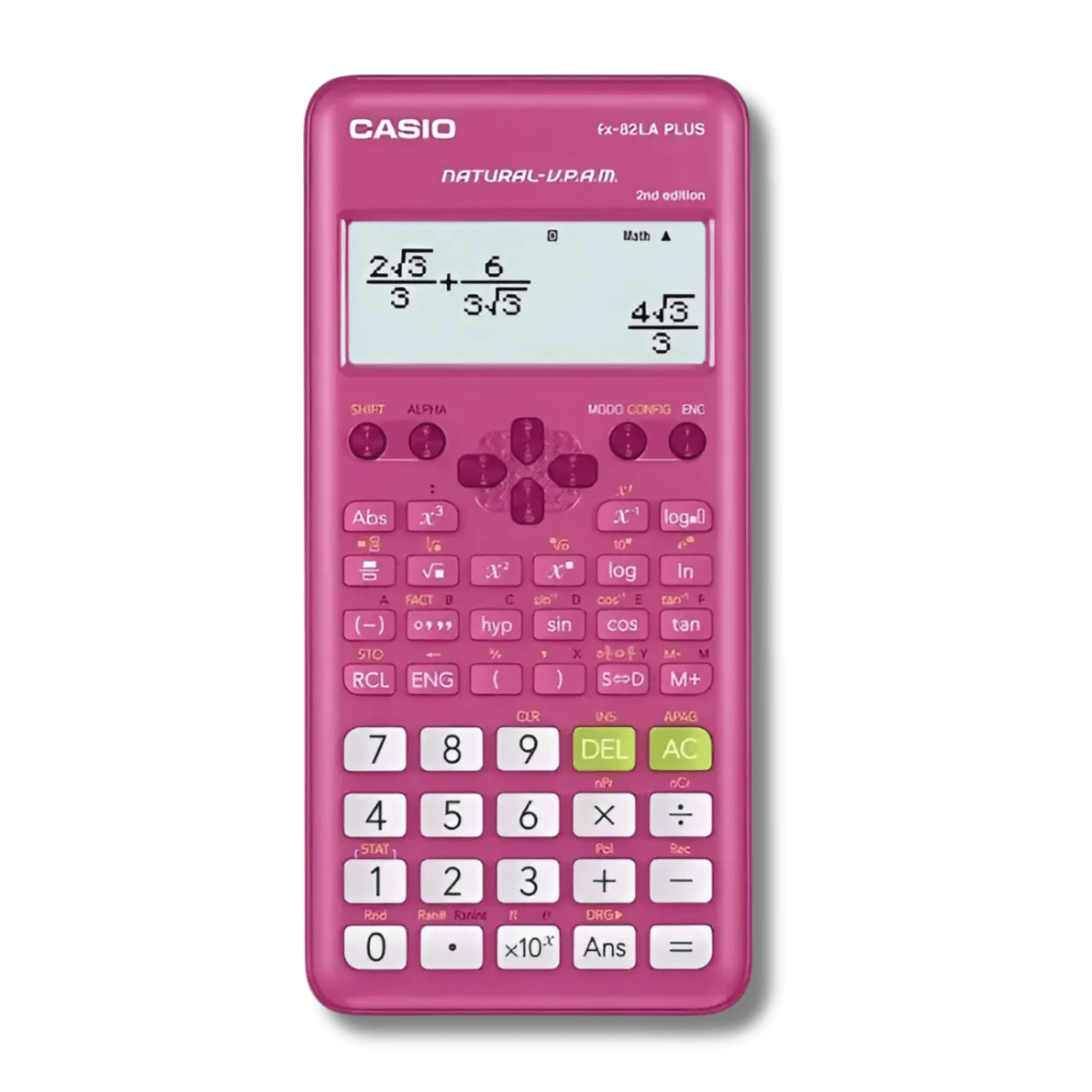 Calculadora Casio 82LA PLUS Colores1