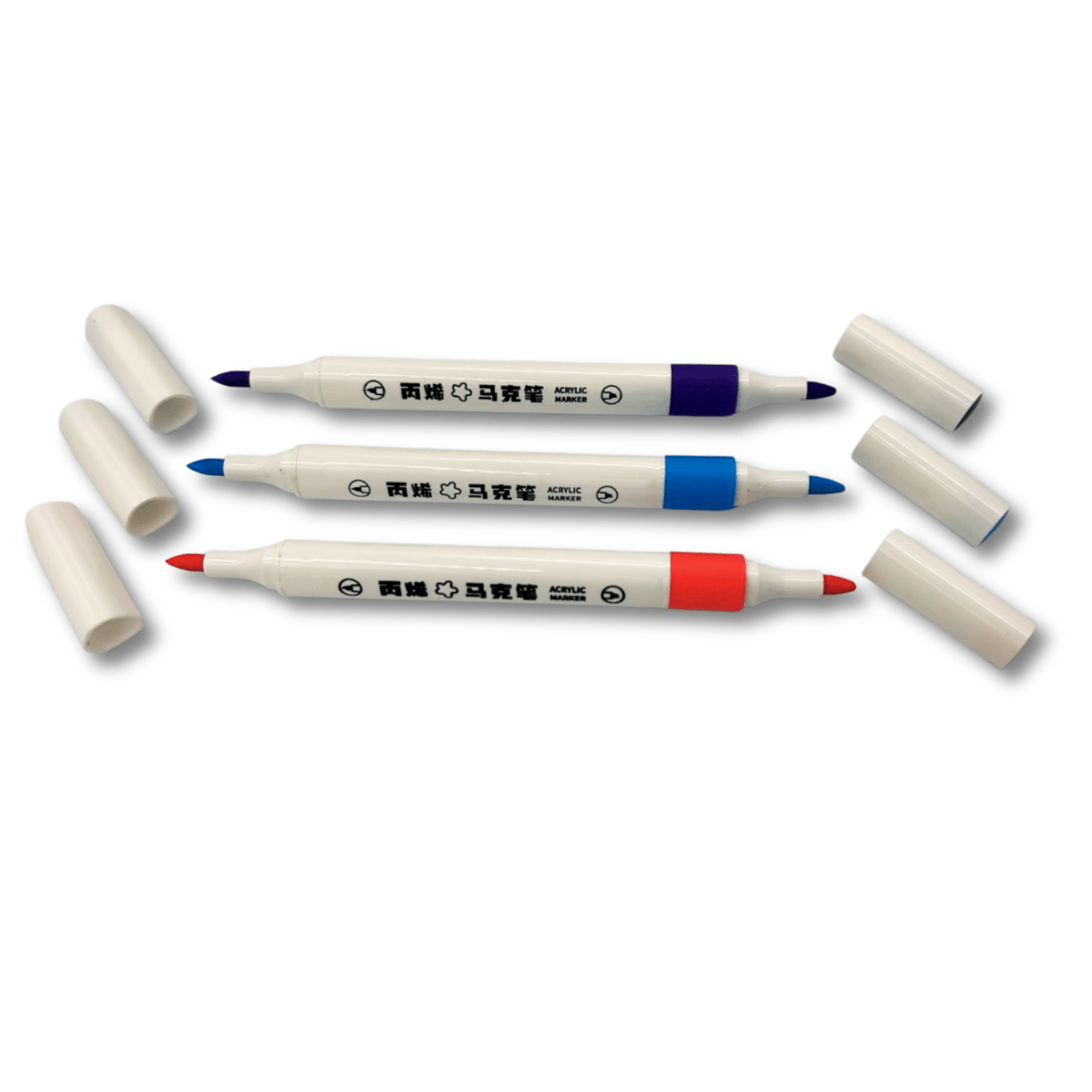 Set 12 Marcadores doble punta Carlai Dingli15404 Tarro3