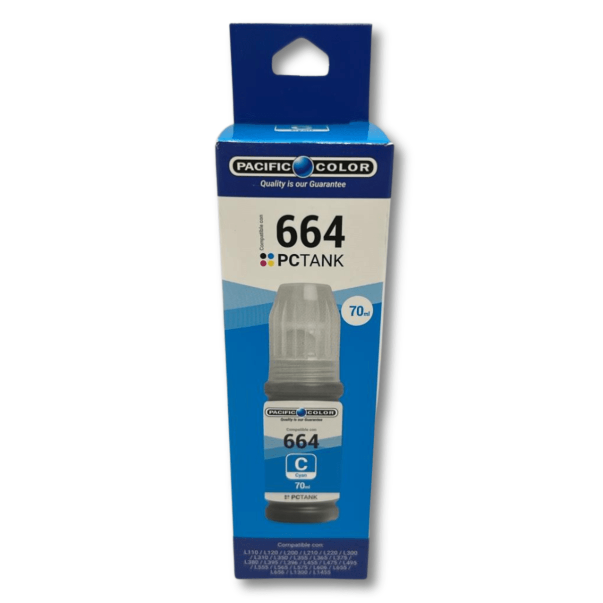 Tinta 70ml Pacific Color Compatible EPSON 664 ECOTANK4