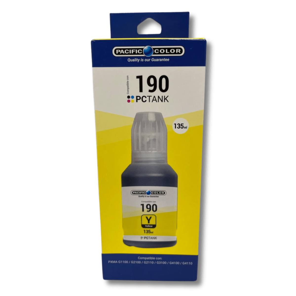 Tinta Pacific Color 135ml compatible con Canon 190 PCTank4