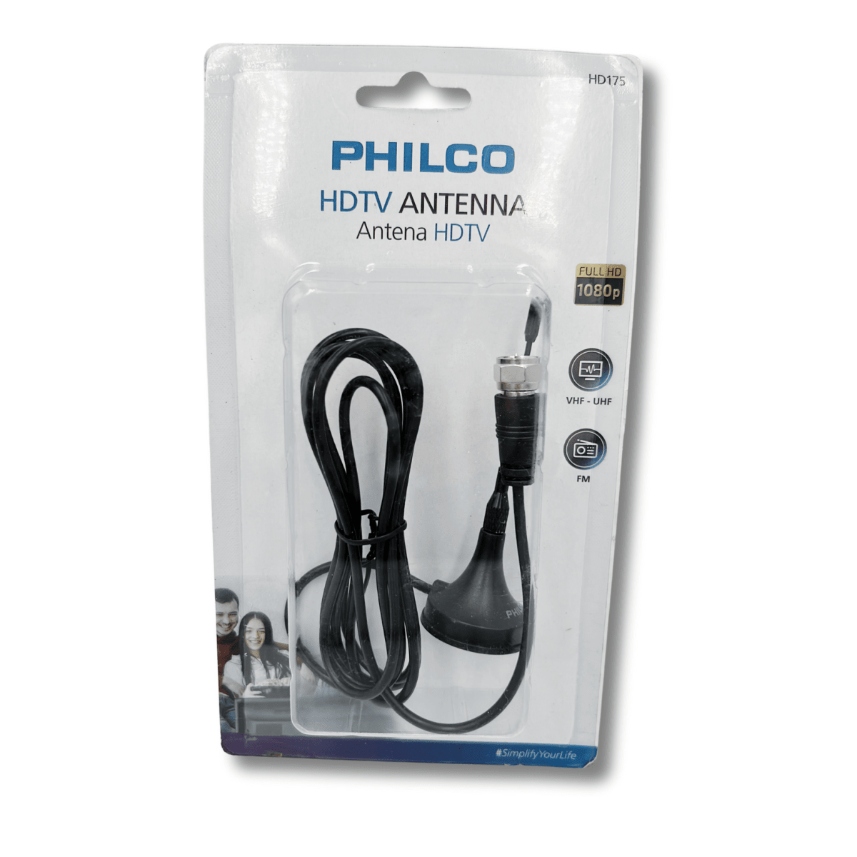 Antena Digital Mini HD175 Philco TV Portatil1
