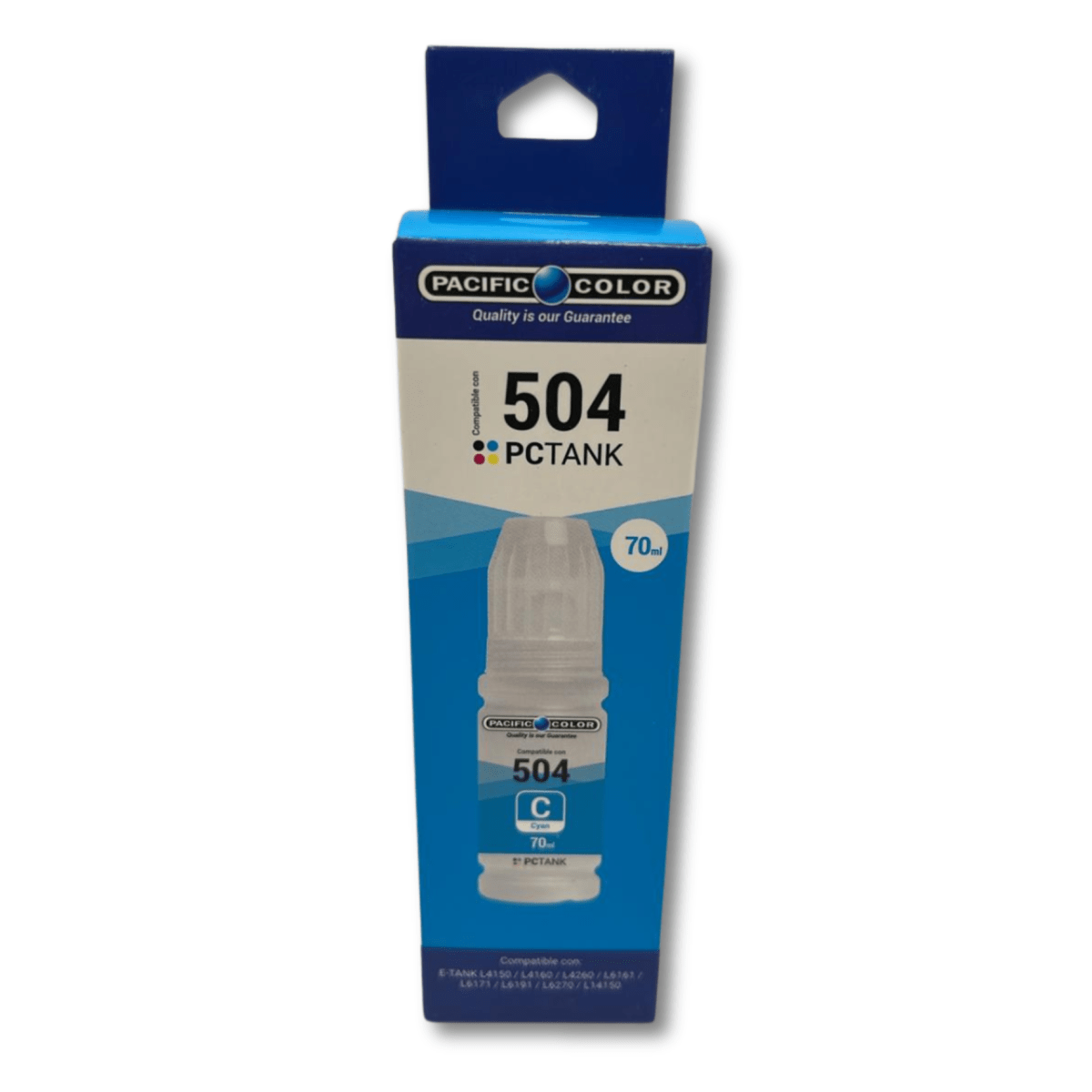 Tinta 70ml Pacific Color compatible EPSON 504 ECOTANK3