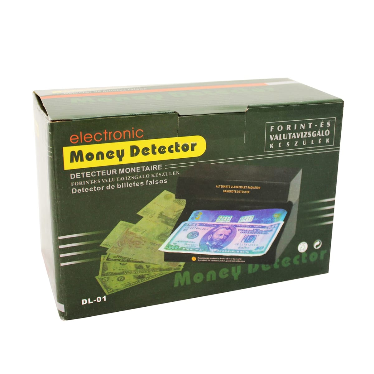 Detector Billetes Falsos DL-01 a corriente1