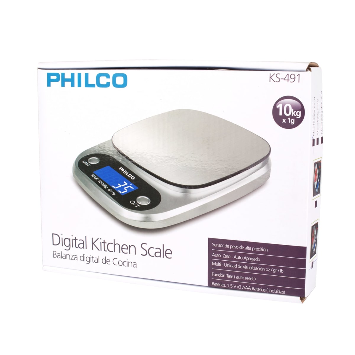 Balanza Digital de Cocina KS-491 Philco1