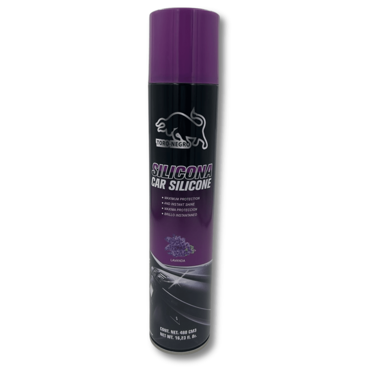 Silicona para Auto Toro Negro 480cc1