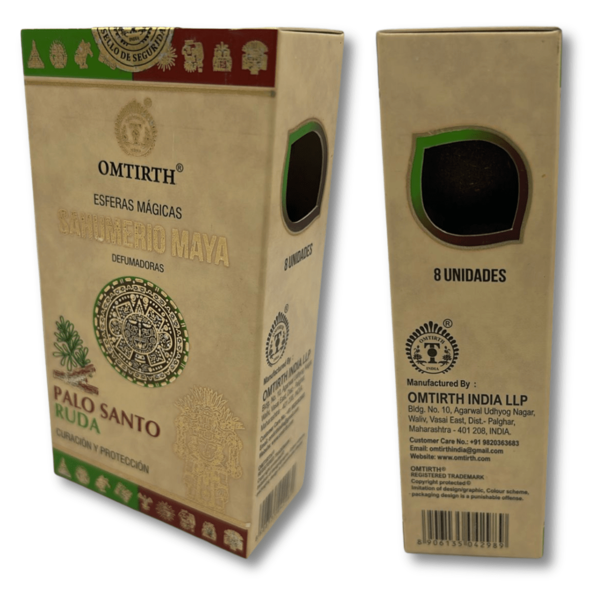 Sahumerio Maya Omtirth Esferas Mágicas5