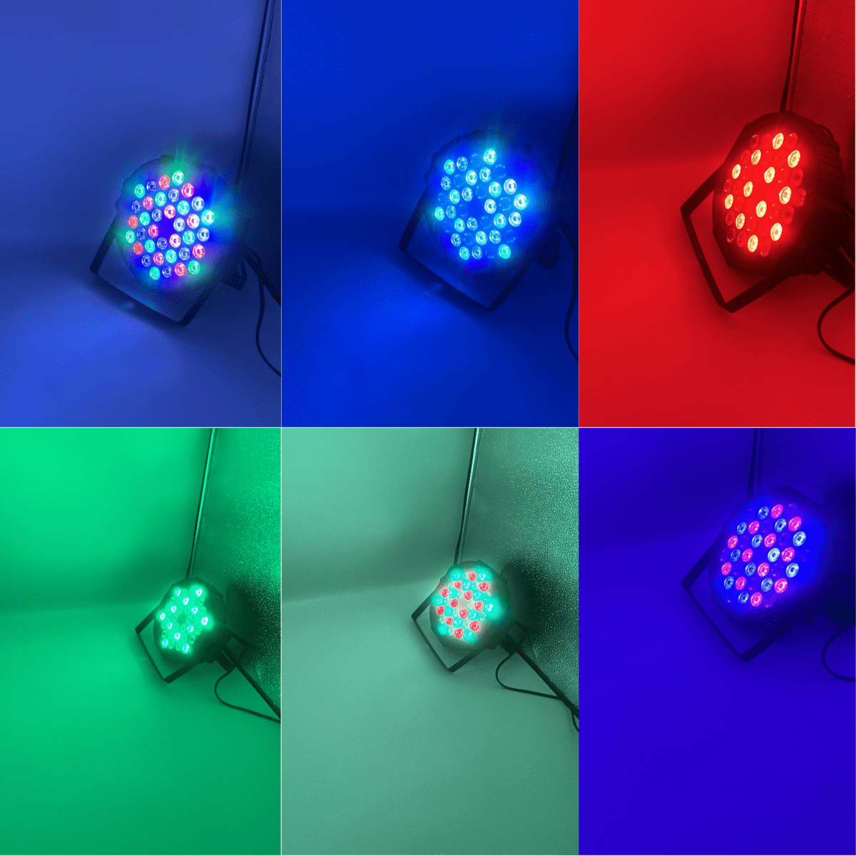 Luz Fiesta Disco Par Led  36*1W/3W2