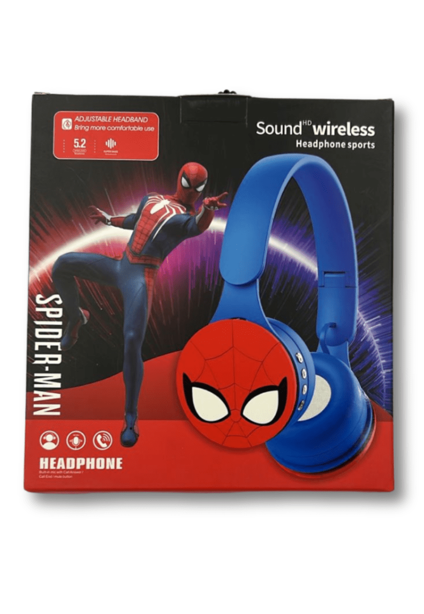 Fono Infantil Bluetooth Spiderman AK606B4