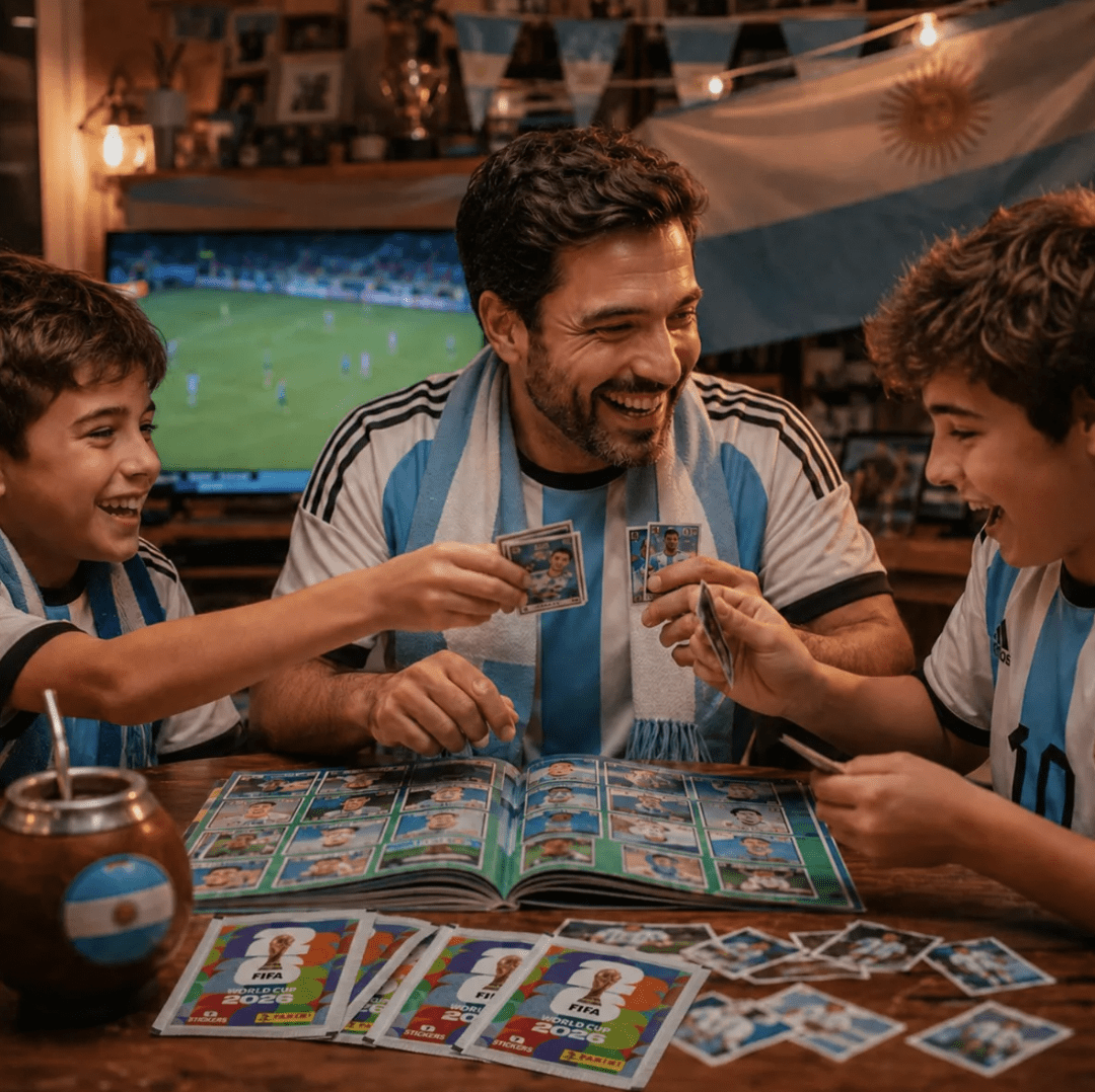 Pack Album mundial 2026 + 5 sobres de 7 laminas6