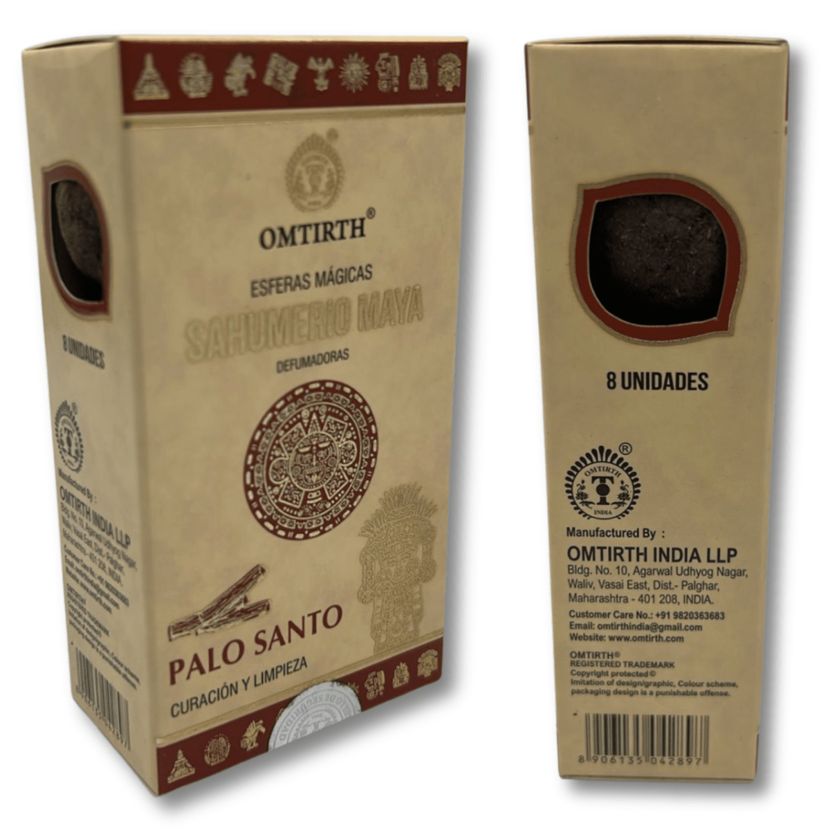 Sahumerio Maya Omtirth Esferas Mágicas6