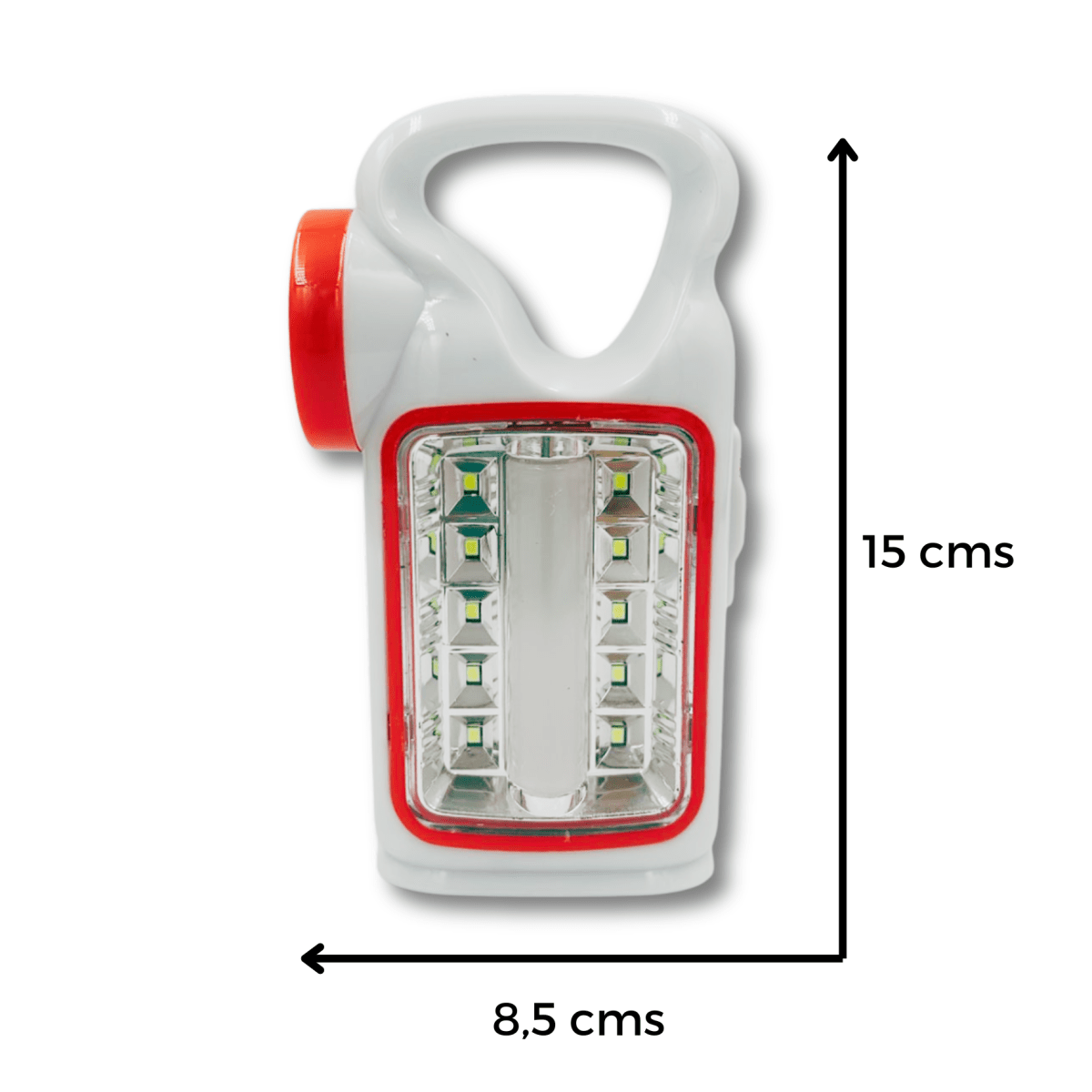 Lampara emergencia a Pila x3AA doble MD1288B6