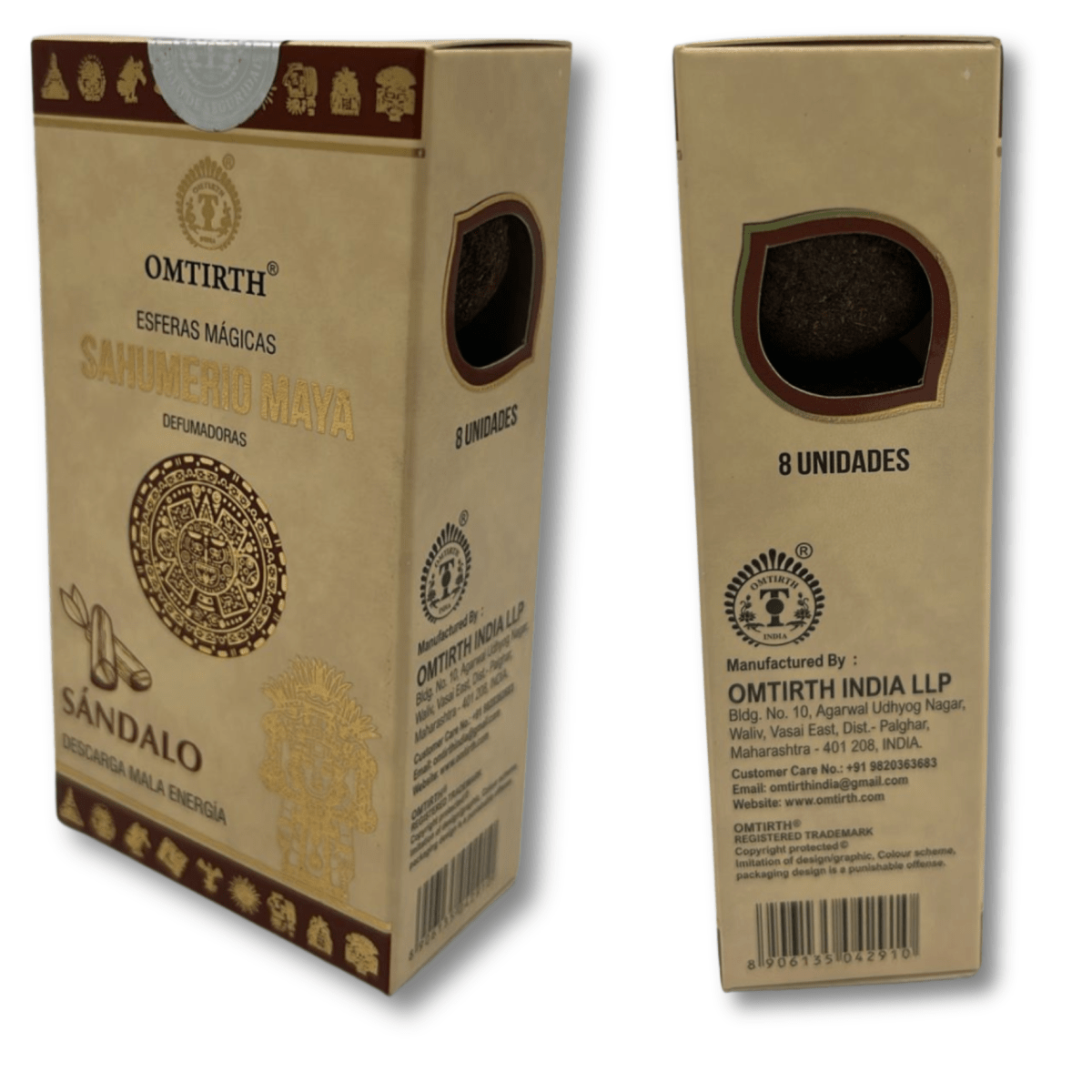 Sahumerio Maya Omtirth Esferas Mágicas7